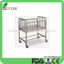 stailess steel baby bed